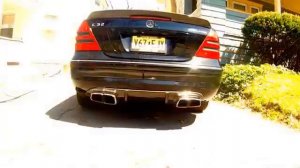 Mercedes-Benz C32 AMG Exhaust Sound (W203)