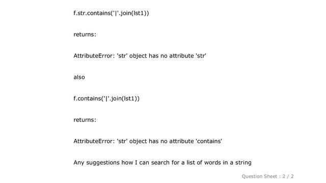 Pandas : str.contains pandas returns 'str' object has no attribute 'contains'