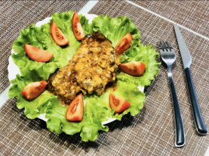 Свинина в медово-горчичном соусе в духовке. Прекрасно подойдет к новогоднему столу.