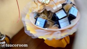 Букет из развесного чая