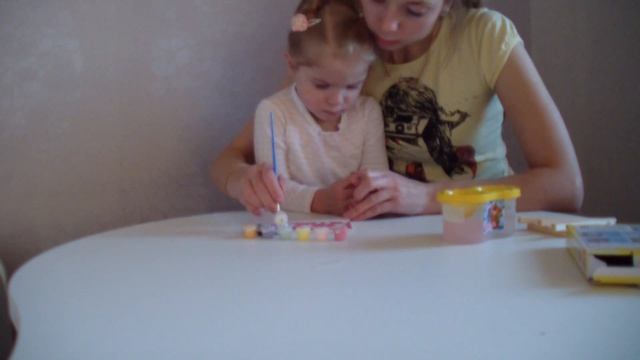 Рисуем красками. Набор "Painting by numbers" смотреть онлайн