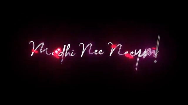 Idhayathai Orunodi | Tamil Black Screen Lyrics | Love Feeling Love Failure | WhatsApp Status |