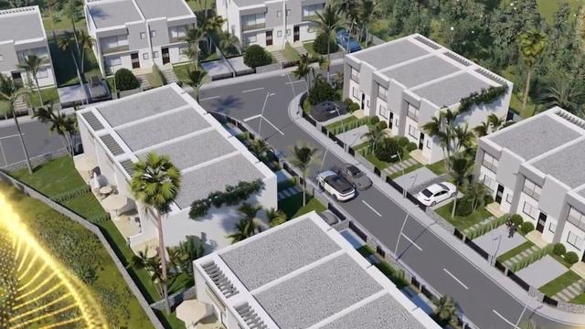 West Park - комплекс роскошных таунхаусов в удачном месте в Алсанджаке (Северный Кипр).
