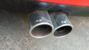 Volkswagen Golf 4 IV 2.3 V5 General Remus exhaust sound muffler