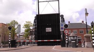 Brugopening Van Harinxmabrug Sneek Ophaalbrug/ Drawbridge/ Pont Basculant/ Zugbrücke