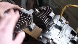 Ш58 vs V50 (Внешняя разница ЦПГ на мопедных двигателях)