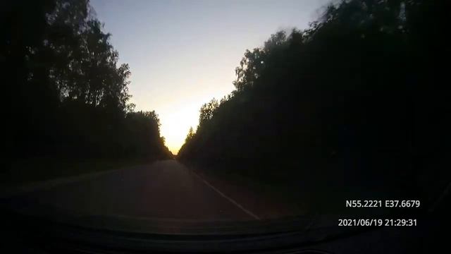 Driving in Moscow region: городской округ Ступино - Подольск 19/06/2021 (timelapse 4x)
