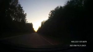 Driving in Moscow region: городской округ Ступино - Подольск 19/06/2021 (timelapse 4x)