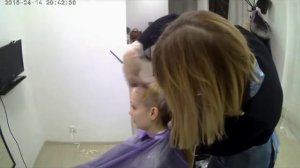 Выход из рыжего и мелирования в натуральный, карамельный оттенок.