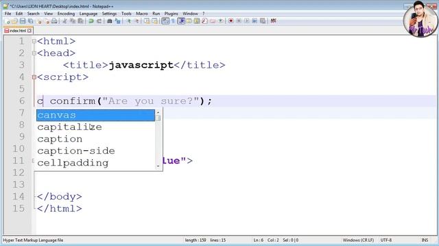 How to Create JavaScript Confirm Box Yes No | with Return Value | Mr Tech 001