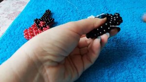 Diy брелок электро-гитара из бусин #3