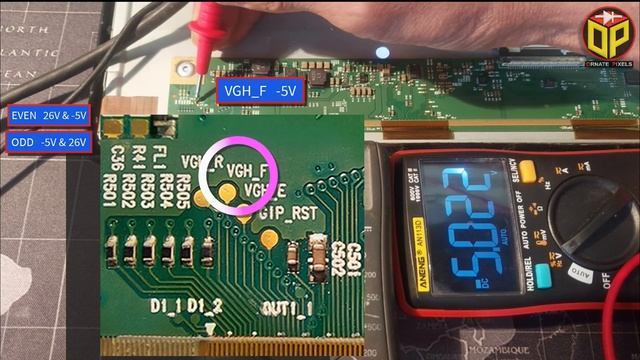 Freezing Image & Vertical Lines Problem on LG LCD TV Screen, LC216EXN (SF) (A1) Panel Repair