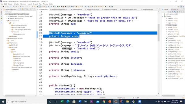 Show Errors Validation