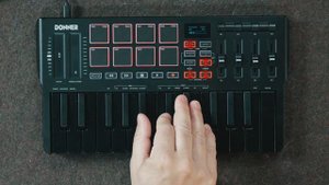 【DONNER】DMK25 Pro Midi Keyboard丨CAMY-Barred Light丨Donner Performance Session丨Donner Spotlight