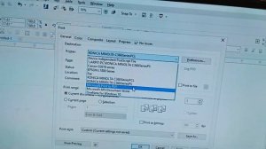 How to print 12x18 sheet in Konica Minolta bizhub C250i Printer // CMYK Machine