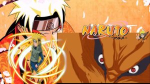 Наруто против Курамы. Наруто получает силу Мудреца