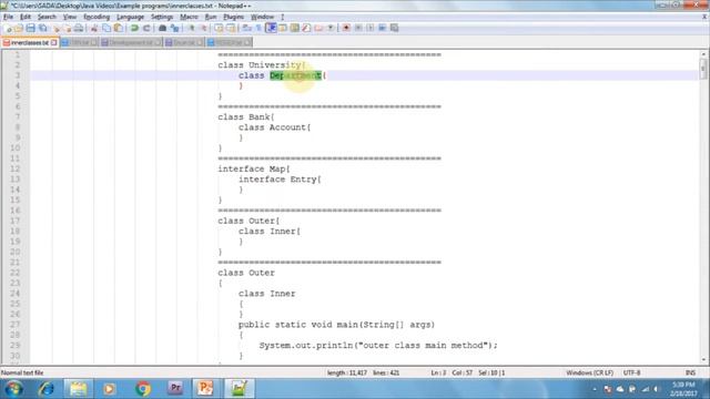 Lesson - 1 : Inner classes - Inner classes Introduction in Java programming Language смотреть онлайн