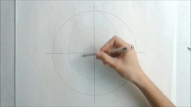 Построение 10 угольника циркулем