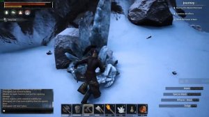 Conan Exiles Where to mine black ice | Black ice location The Frozen North