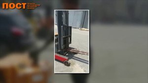 Электрический самоходный штабелер SooSung SWR 1300L/4500 мм от компании «ПОСТ»