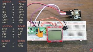 2023-03-09 Игра Arduino Pong с Raspberry Pi Pico и ЖК-дисплеем Nokia 5110