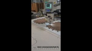 Производство стульев на автоматической швейной машине свободно программируемой.