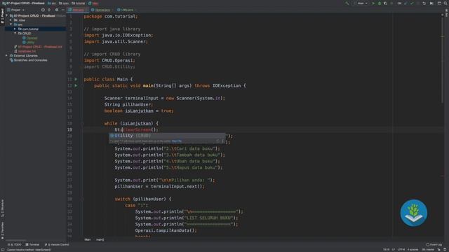 Belajar Java [Dasar] - 67 - Project CRUD (part 7) - Finalisasi dengan Multi File смотреть онлайн