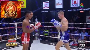Бой Дмитрия Мордвинова в(Muay thai Super Champ)