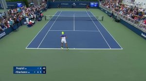 Vasek Pospisil vs. Karen Khachanov | US Open 2019 R1 Highlights