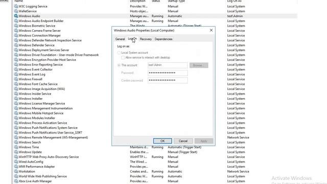 Remove Managed Service Account From a Service Windows Server 2016 смотреть онлайн