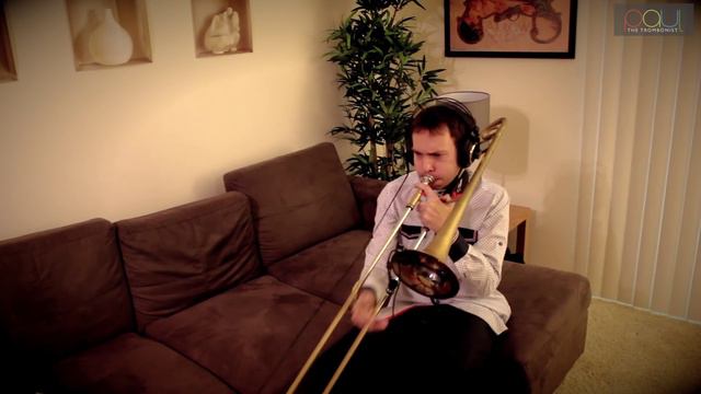 Country Music on the Trombone! "Friends in Low Places" Garth Brooks Cover смотреть онлайн