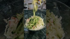 #а как готовите вы? #салат с пекинской капустой #рецепт #быстро и просто