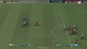 PES 2008 PS2 FHD Gameplay 1080p 60 FPS *Best Match* - CPU vs CPU