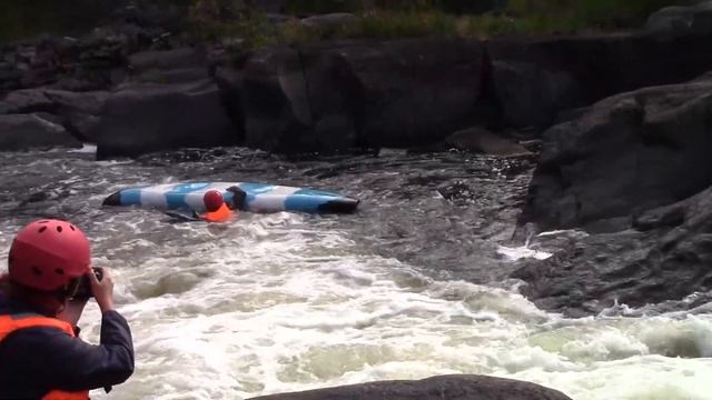 Карелия ч.3. Сплав по реке Охта. Порог Кивиристи. п. Охта смотреть онлайн