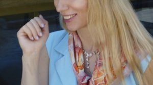 Платок шелковый (крепдешин) "10955"