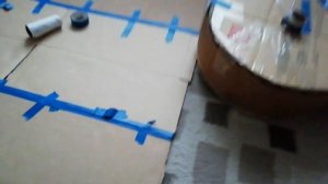 Настоящий мотоцикл из картона первая часть