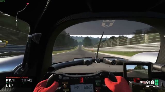 GeForce GT 820M Gaming - Project Cars - Lenovo Flex 15