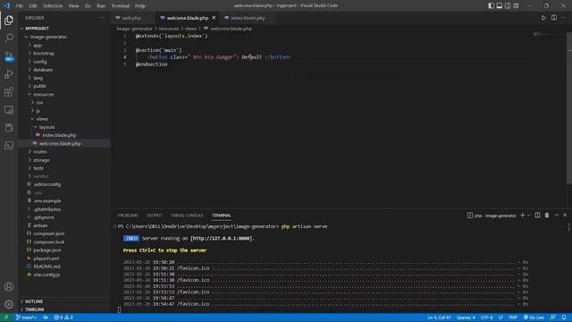 Image Generator Using Open AI API & Laravel - Part 3