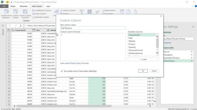 MSPTDA 11: Power Query to Import from SQL Server Database in Excel or Power BI Desktop смотреть онлайн