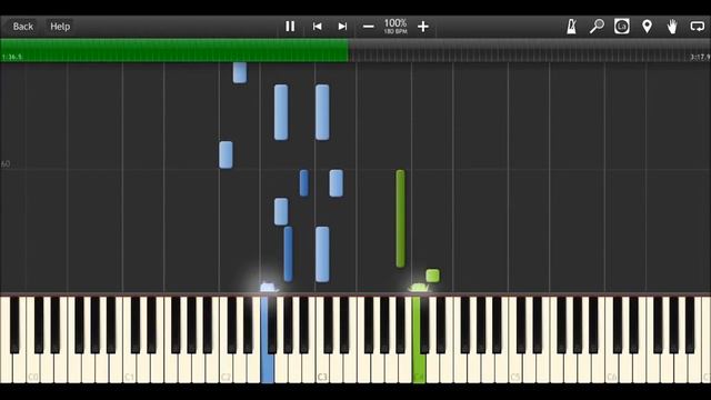 Akeboshi - Wind (Piano Tutorial)