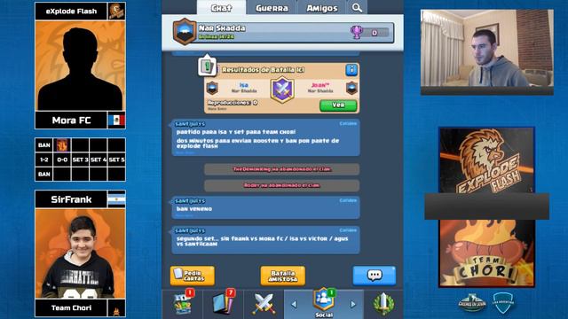 EXPLODE FLASH VS TEAM CHORI | LIGA ARGENTINA | FECHA 3 | CLASH ROYALE смотреть онлайн