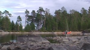 Карелия 2011 Топозеро Природа Часть 1 о Нергас. 自然の中、ロシア、北