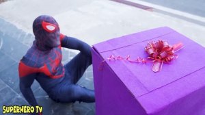 What If ALL COLOR SPIDER-MAN In 1 House? All Superheroes in Haunted House ( Funny Action Real Life)