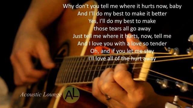 Tell me where it hurts - Acoustic karaoke (MYMP)