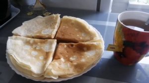 Масленица. Напекла блинов.