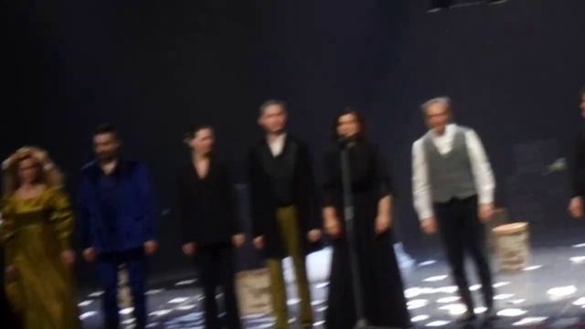 Вера Полякова на гастролях в Могилеве  спектакль "Вишневый сад" 09.02.23