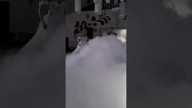 Тяжелый дым, искусственный снег на свадьбе