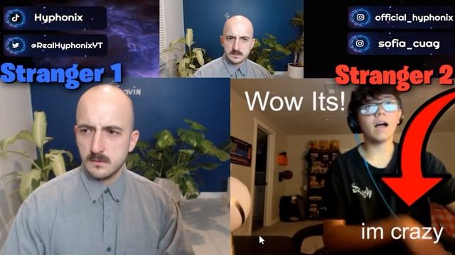 Hacking Into OMEGLE Calls Prank (Saying Their Name) Part#1 смотреть онлайн