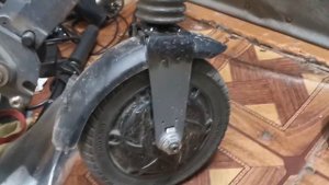 Амортизационная вилка на Kugoo s3 Aovo. Сибирский самокат.