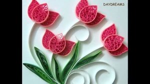 Радужные открытки на 8 Марта своими руками в технике квиллинг